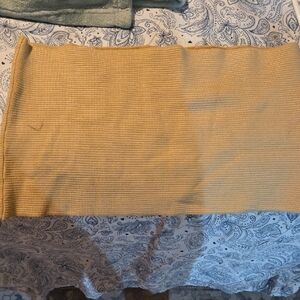 New York & Company Tan Pencil Skirt